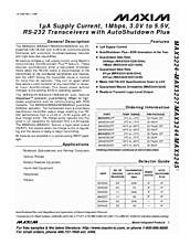 DataSheet MAX3244 pdf